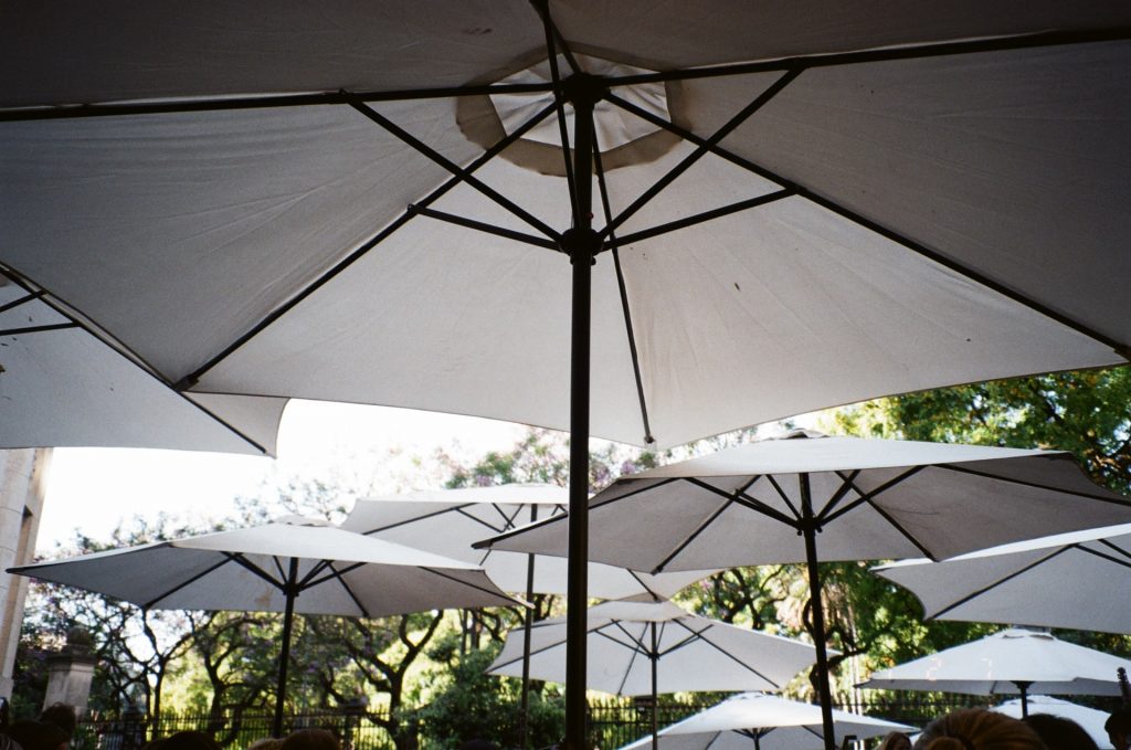 Parasol prostokątny - specyfikacja.