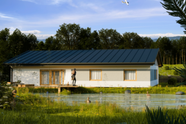 projekty domów parterowych z garażem
