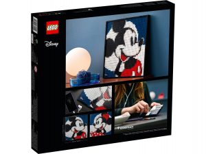 opakowanie z zestawem LEGO ART Mickey Mouse