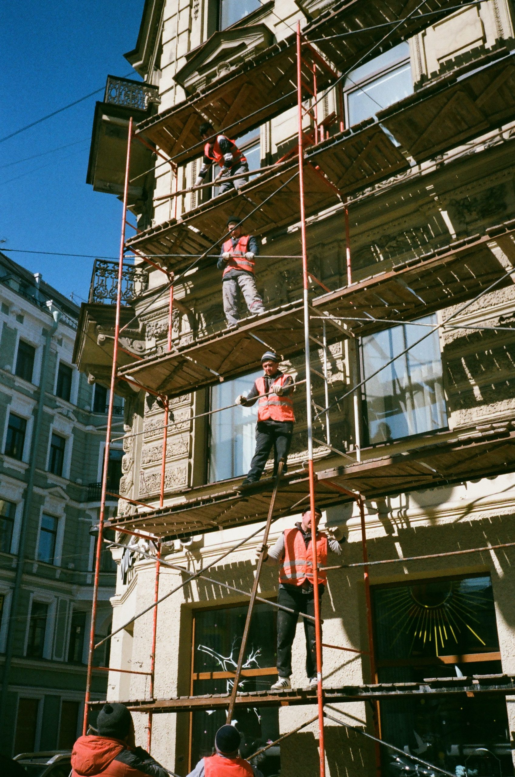 rusztowanie elewacyjne