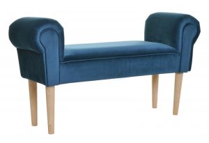 ławka tapicerowana bez oparcia